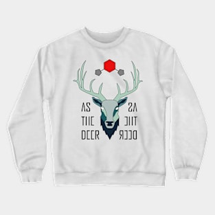 As The Deer Crewneck Sweatshirt